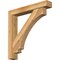 Ekena Millwork Imperial Block Rough Sawn Bracket w/ Offset Brace, Western Red Cedar, 6"W x 36"D x 36"H BKT0604X36X36IMP05RWR - alternate 1